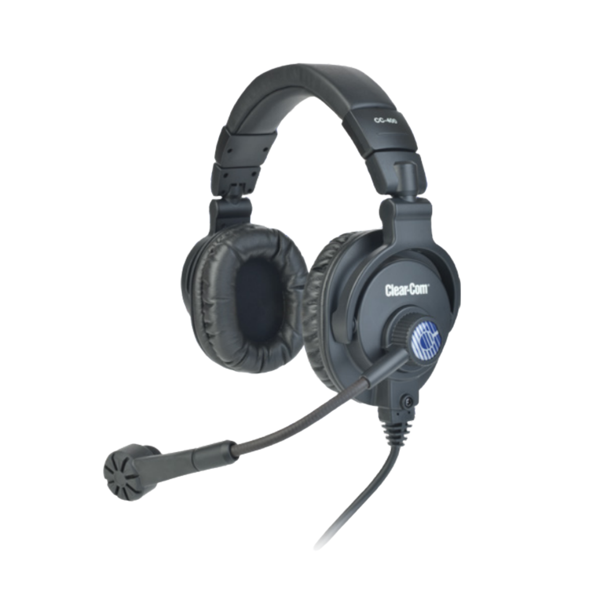 Clear-Com Headset: Double Ear, Medium weight, XLR (M) 6 pin