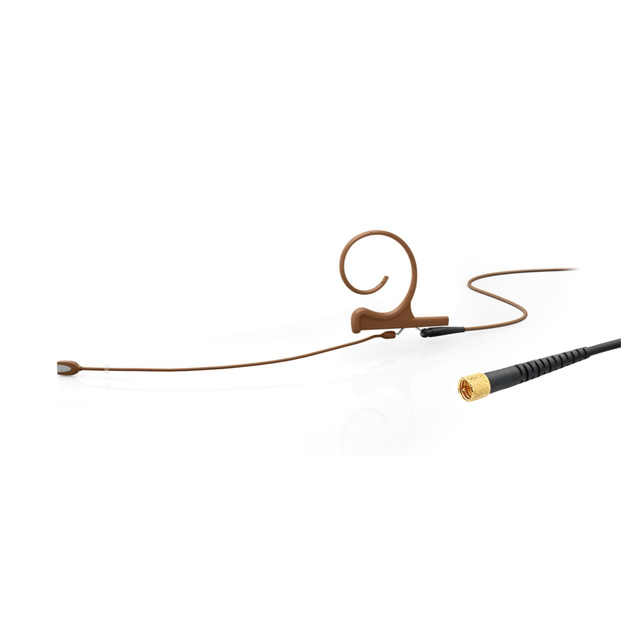 DPA 4166 CORE Omni Flex Earset Mic, 110 mm Boom, Brown, MicroDot