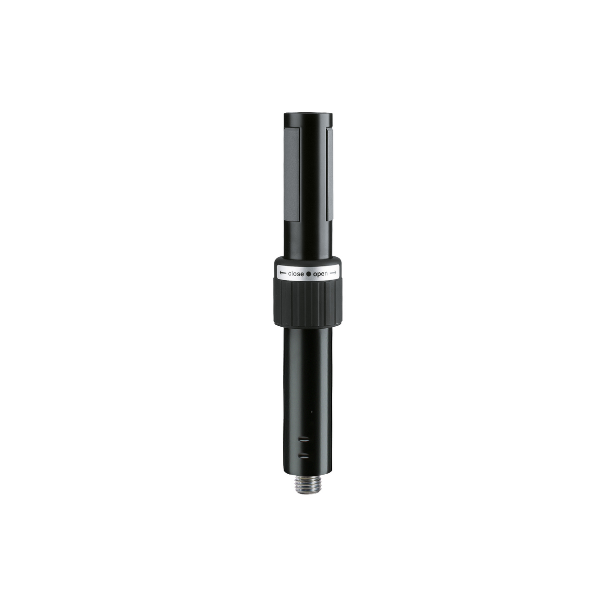 K&M 21447 Distance rod, Ring Lock, black