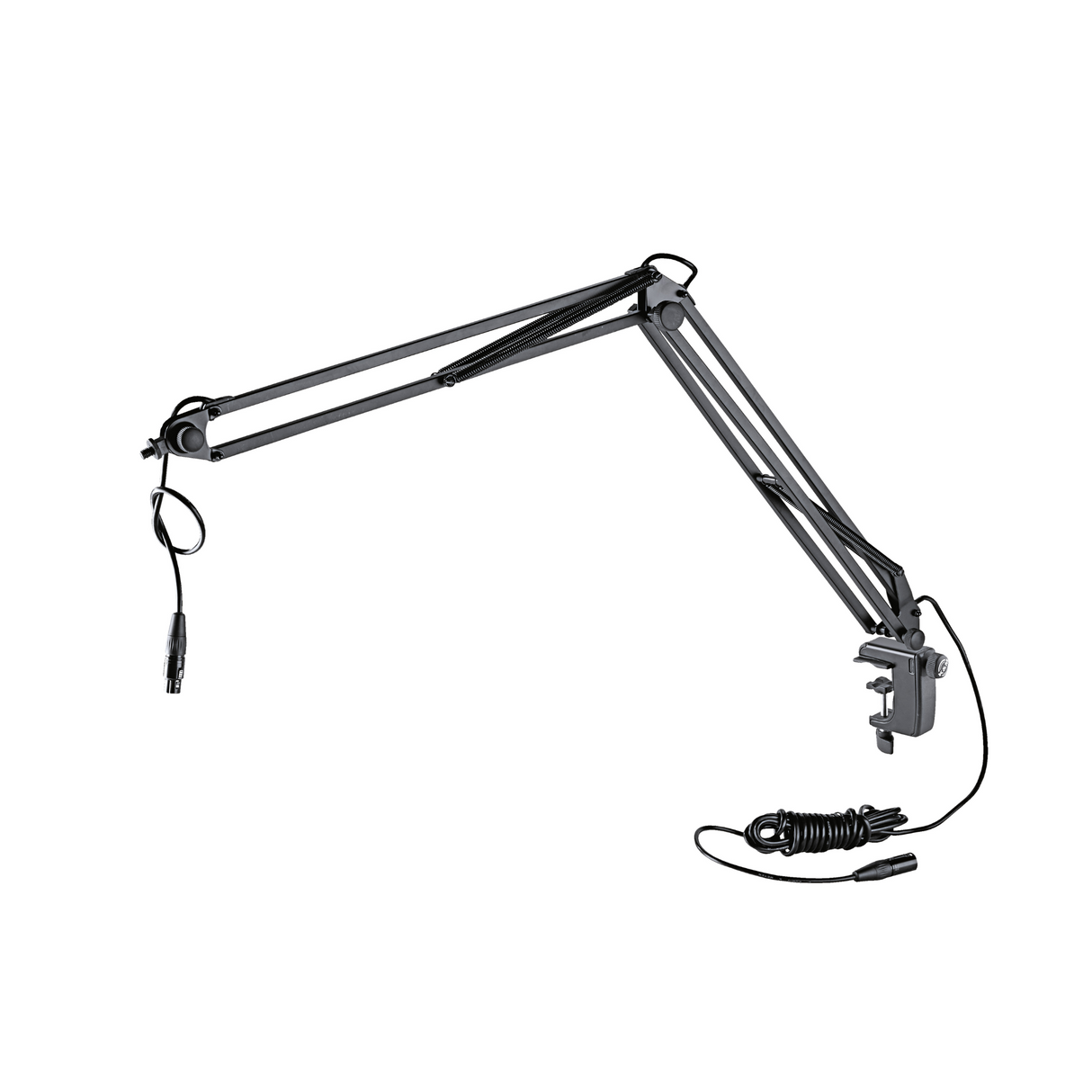 K&M 23850 microphone (Anglepoise style) adjustable desk arm, black