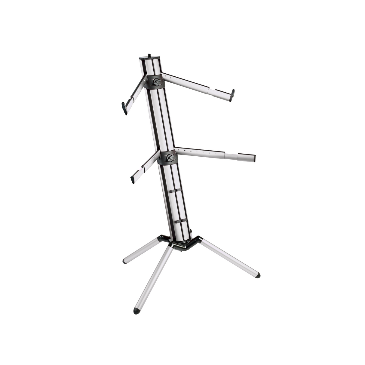 K&M 18860 keyboard stand, "Spider Pro", silver