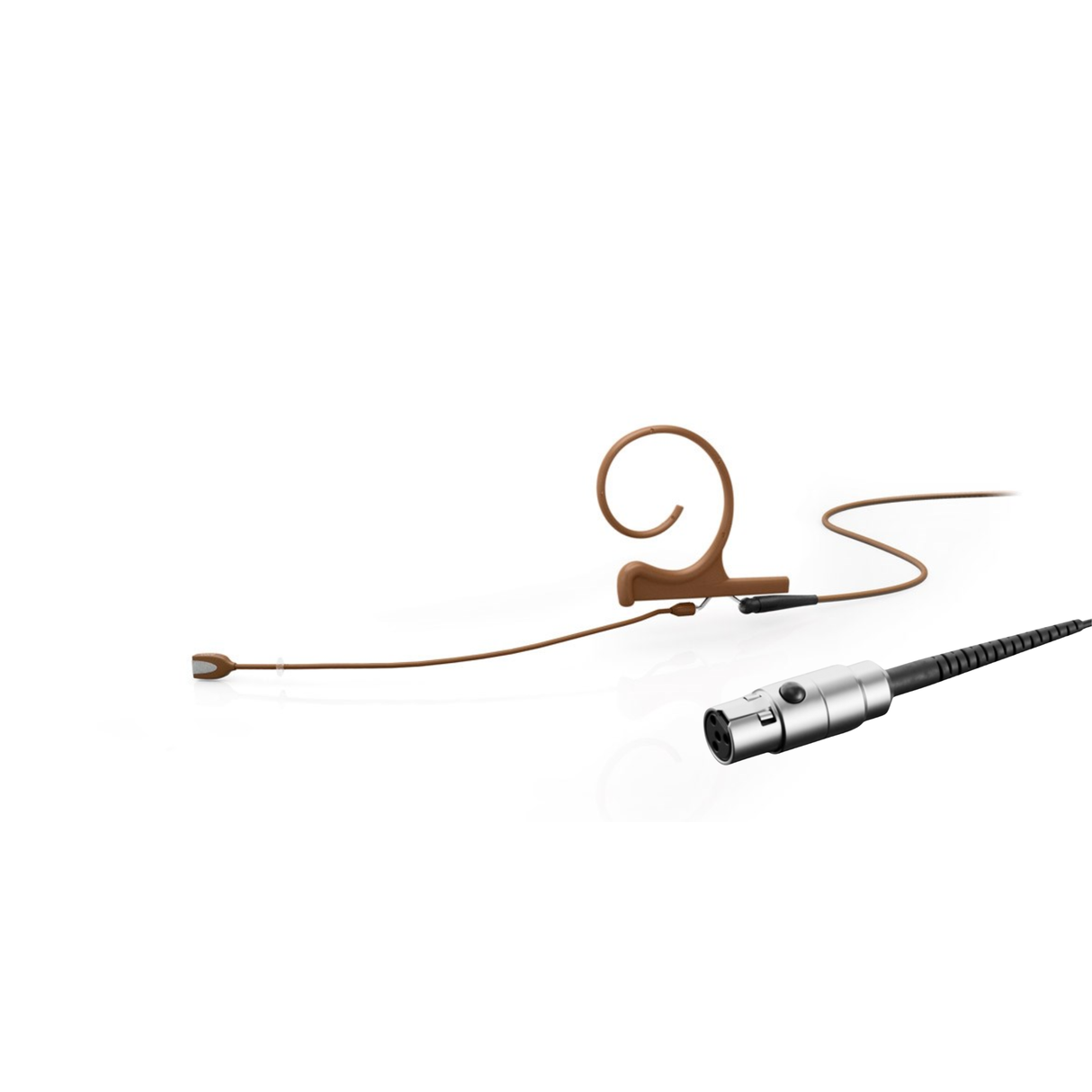 DPA 4166 CORE Omni Flex Earset Mic, 90 mm Boom, Brown, MicroDot