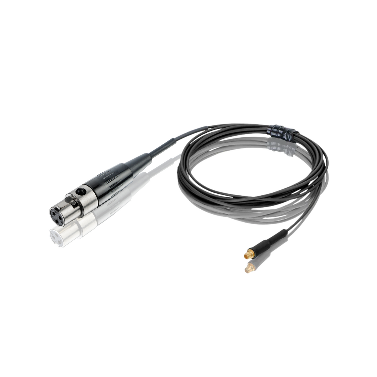 Countryman standard cable only; for E6 (round EarSet) microphone wired for AKG (Switchcraft TA3F), 1