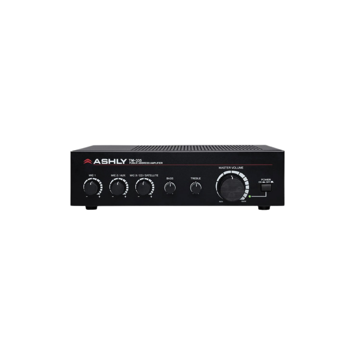 *EX-DEMO* Ashly 35-Watt 3-Input Mixer/Amp with Xfmr Isolated Constant-Voltage & 4 Ohm Outputs