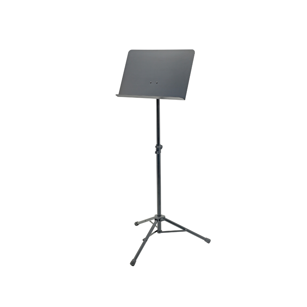 K&M 11960 orchestra music stand, black